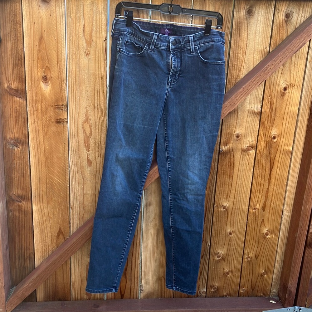 NYDJ Dark Wash Size 10 Skinny Jeans.